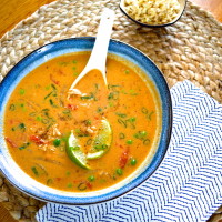 Make Ahead Monday: Slow Cooker Thai Chicken Soup