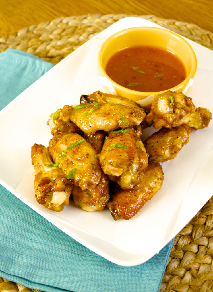 Crispy Baked Thai Chili Wings - Fashionable Foods