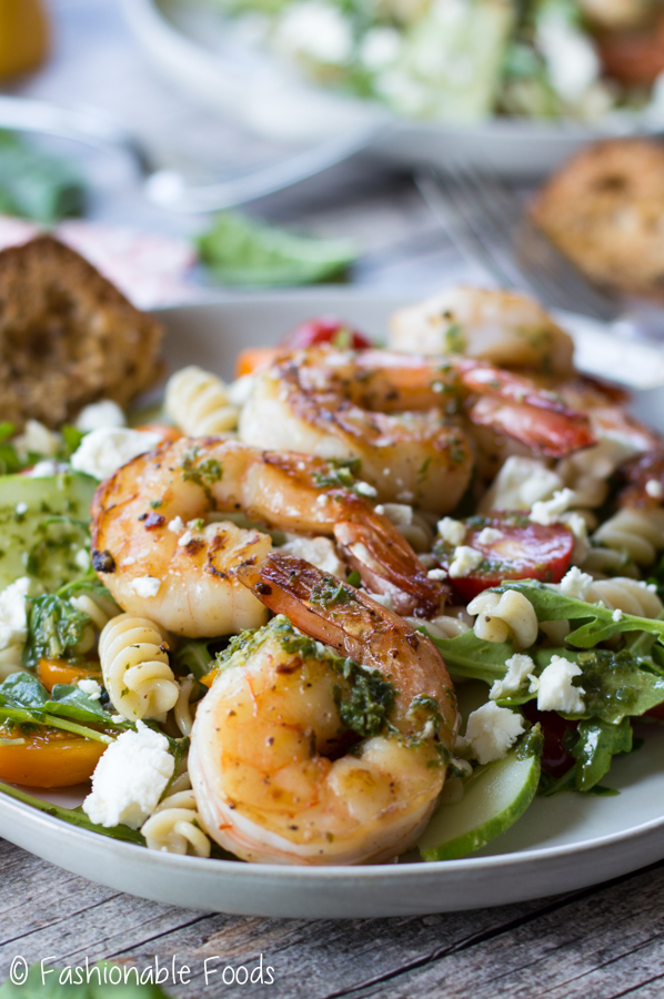 Mediterranean Shrimp Salad_ Fashionable Foods