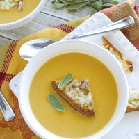 Make Ahead Monday: Roasted Butternut Squash and Apple Soup