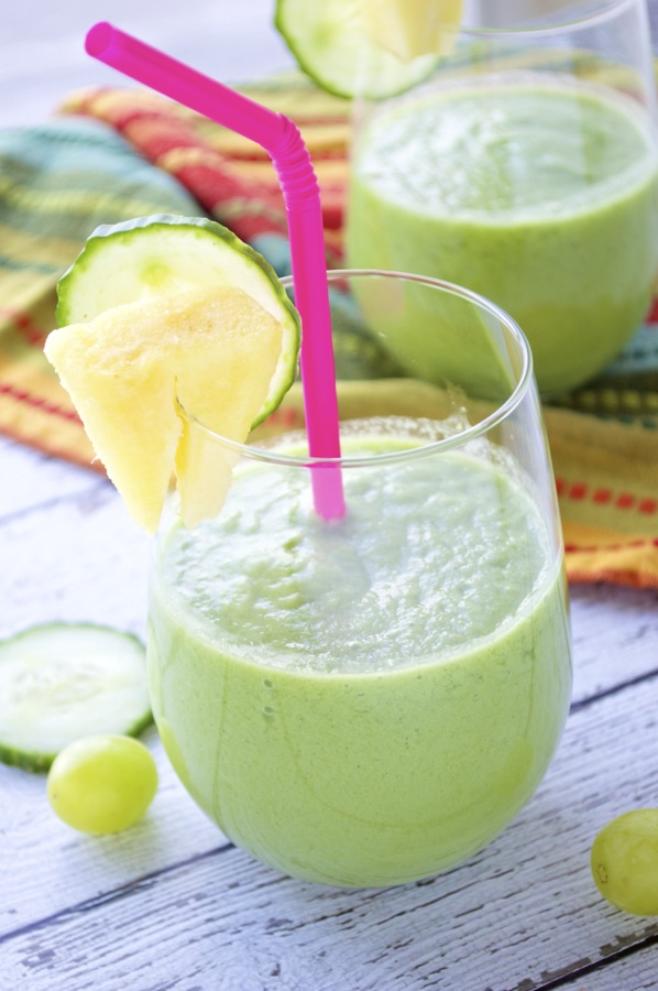 Perfect Pick Me Up Green Smoothie