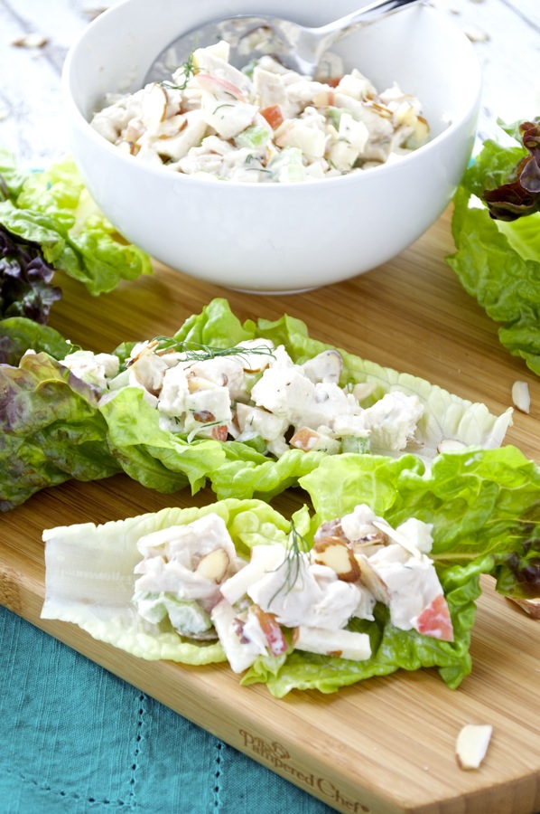 Chicken Salad with Almonds and Apples
