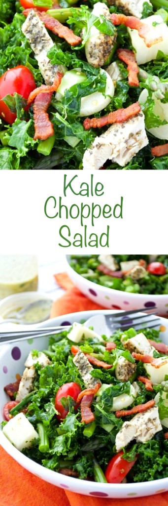 Kale Chopped Salad - Fashionable Foods
