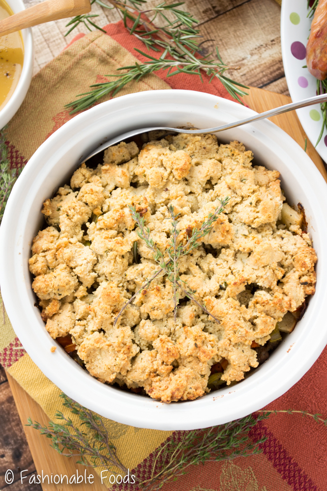 Grain Free Sausage And Apple Stuffing {Paleo}   Fashionable Foods