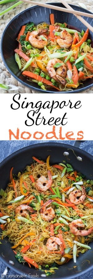 Singapore Street Noodles - Fashionable Foods