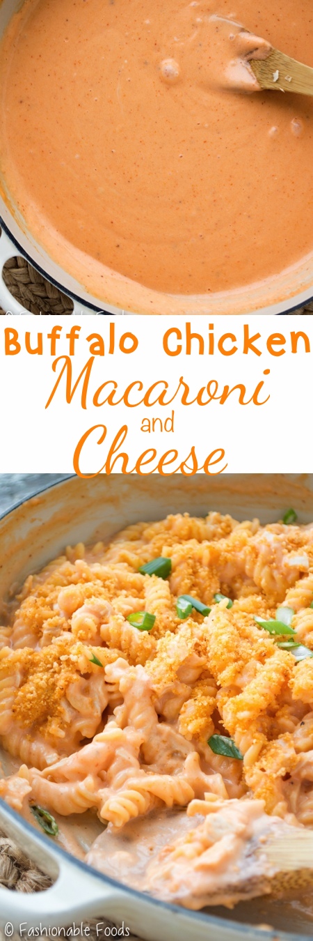 Buffallo Chicken Macaroni and Cheese Pin