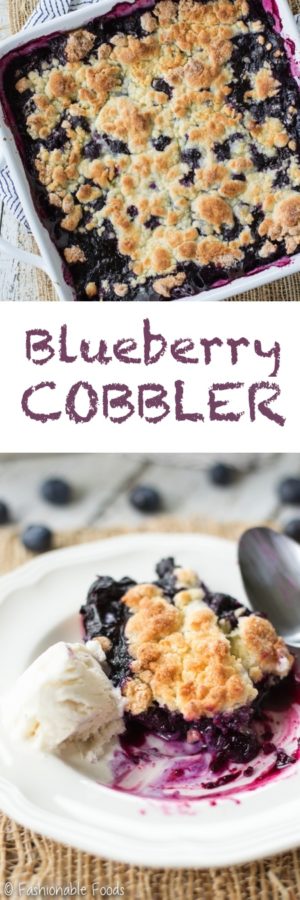 Blueberry Cobbler