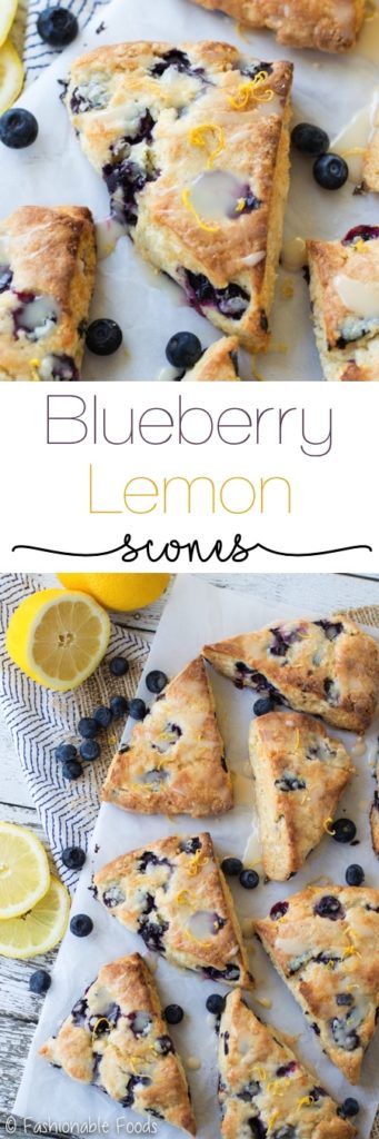 Blueberry Lemon Scones