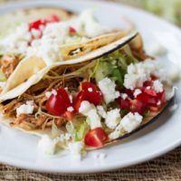 30 Minute Pulled Chicken Tacos