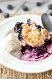 Blueberry Cobbler