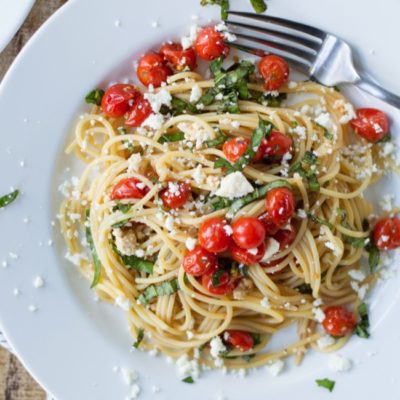 Roasted Cherry Tomato Pasta