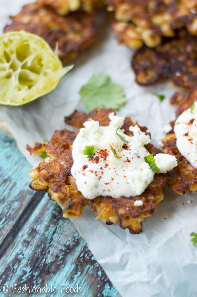 Mexican Street Corn Fritters