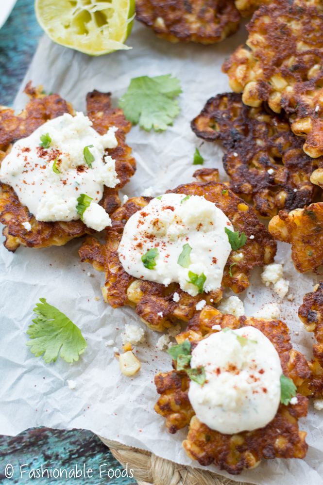 Mexican Street Corn Fritters