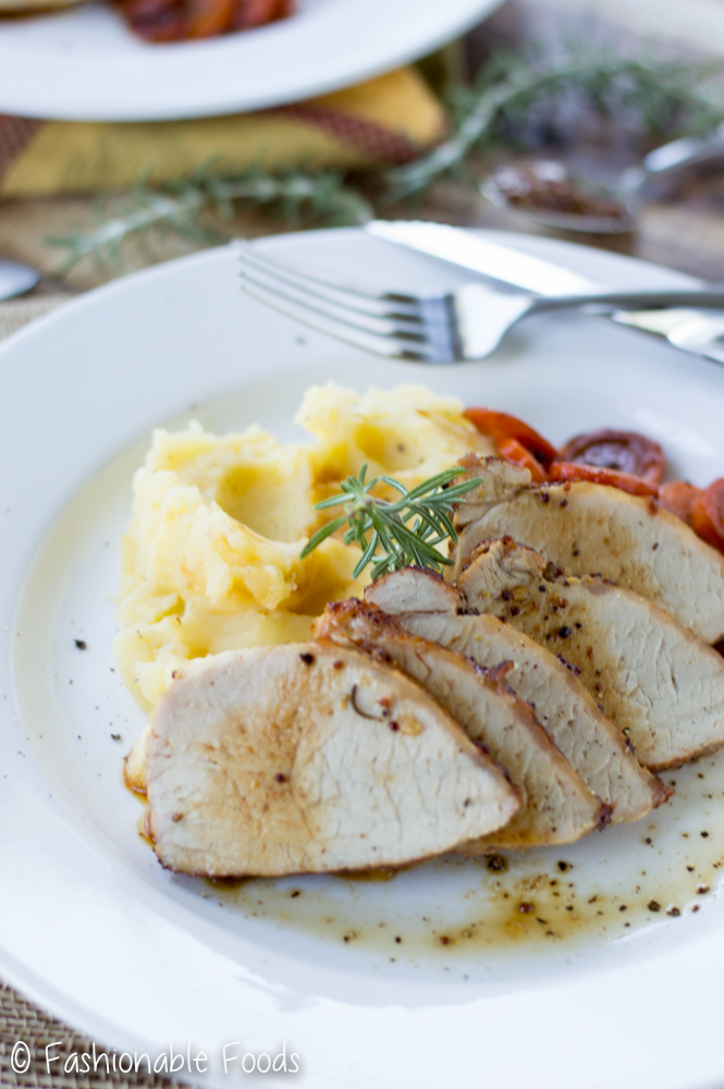 apple-glazed-pork-tenderloin-and-carrots-with-roasted-garlic-mashed-potatoes