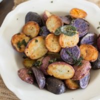 Roasted Potatoes with Brown Butter and Crispy Sage