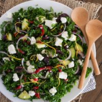 Greek Kale Salad