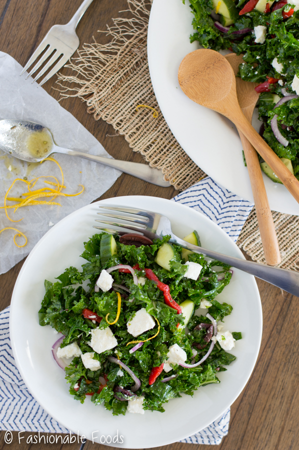 Greek Kale Salad