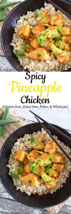 Spicy Pineapple Chicken