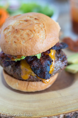 Chipotle BBQ Bacon Burgers