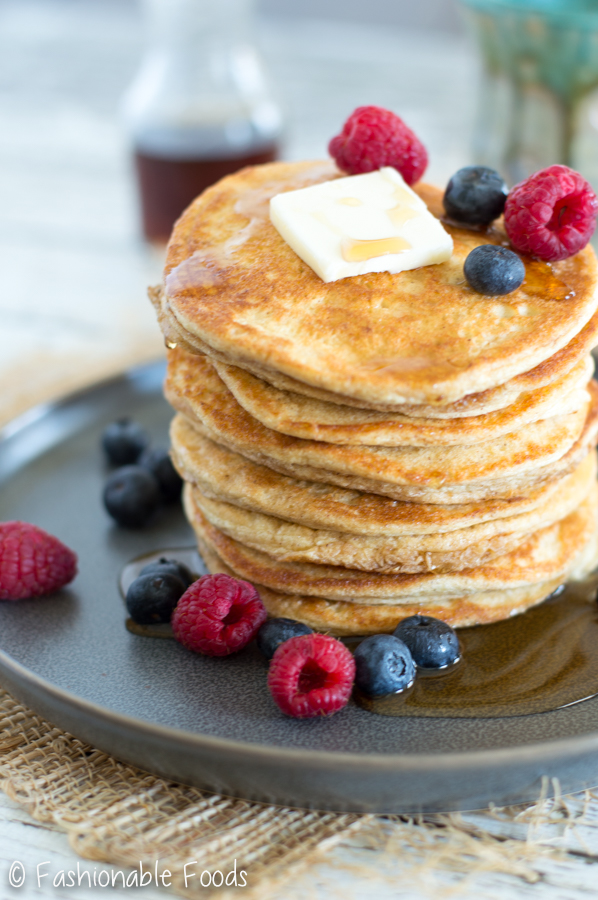 Cottage Cheese and Oat Pancakes_ - Fashionable Foods