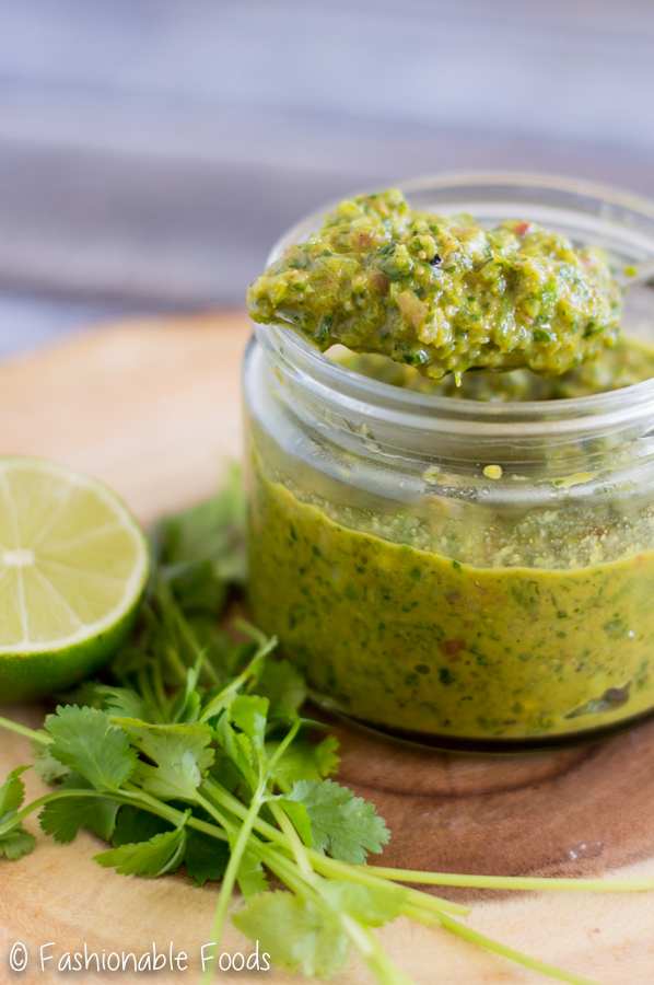 Homemade Green Curry Paste