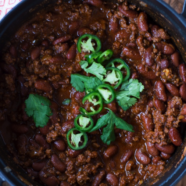 My Favorite Chili Recipe - Fashionable Foods